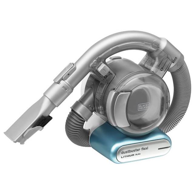 BLACK+DECKER Aspirateur à main sans fil Dustbuster Flexi Bleu/Argenté