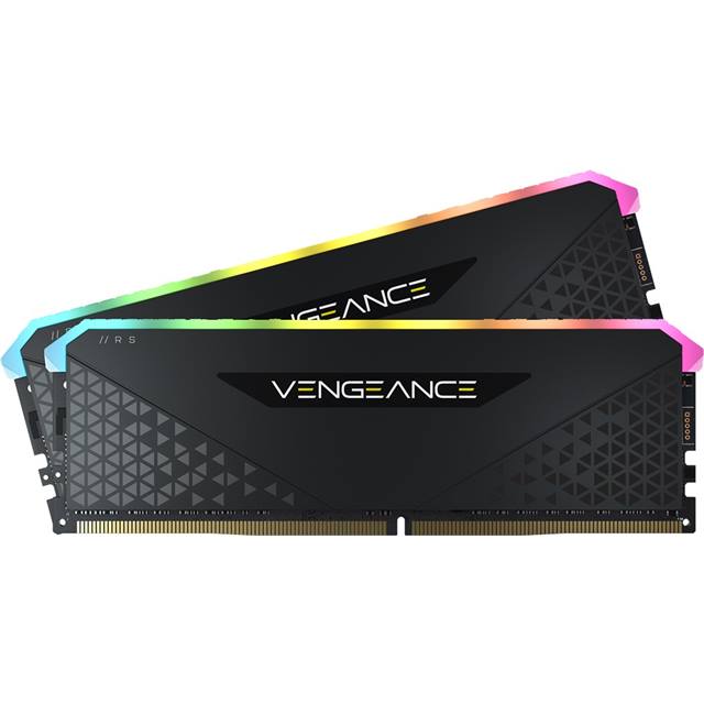 Corsair Vengeance RGB RS, DDR4, 32 Go (2x16 Go), 3200 MHz