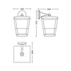 Philips Hue Econic Wandleuchte, Down