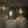 Hombli Smart Bulb Amber, Filament, 5.5W, E27, G95, klar