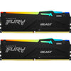 Kingston DDR5-RAM FURY Beast RGB 6000 MHz 2x 32 GB