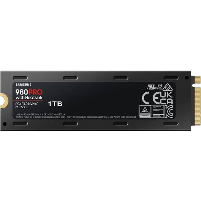 Samsung SSD 980 PRO M.2 2280 NVMe 1000 GB Heatsink