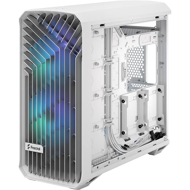 Fractal Design Boîtier d’ordinateur Torrent RGB TG Blanc