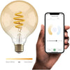 Hombli Smart Bulb Amber, Filament, 5.5W, E27, G95, klar