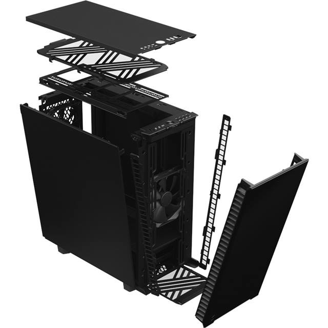 Fractal Design Boîtier d’ordinateur Define 7 Compact Noir