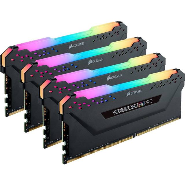 Corsair Vengeance RGB Pro, DDR4, 32GB (4 x 8GB), 3600MHz - schwarz