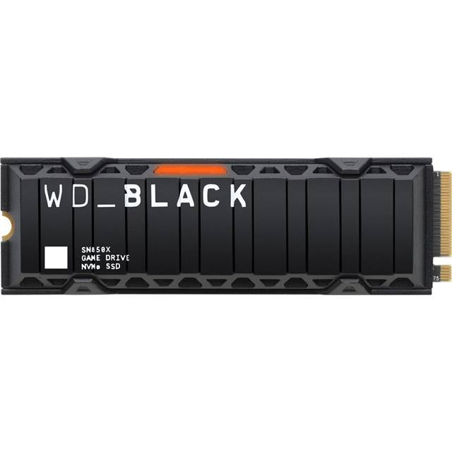 WD Black SSD SN850X Gaming Heatsink M.2 2280 NVMe 1000 GB