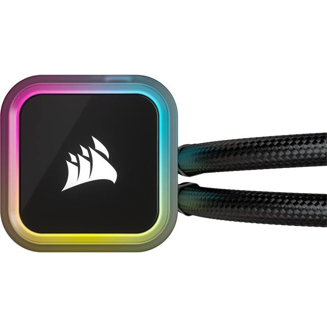 Corsair Refroidissement à eau iCUE H100i RGB ELITE Noir