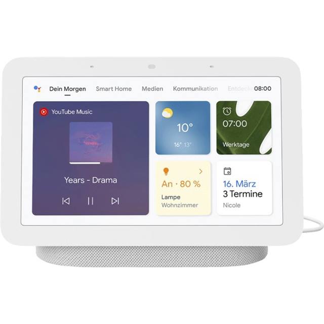 Google Nest Hub 2 EU Version - weiss