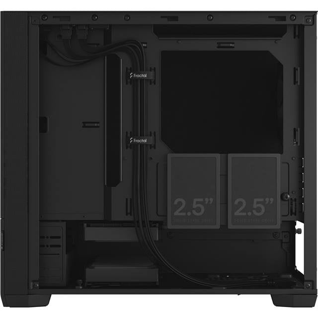 Fractal Design Boîtier d’ordinateur Pop Mini Silent Solid Noir