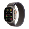 Apple Watch Ultra 2 GPS + Cellular (Titan Silbergrau) - 49mm - Trail Loop M/L Blau/Schwarz