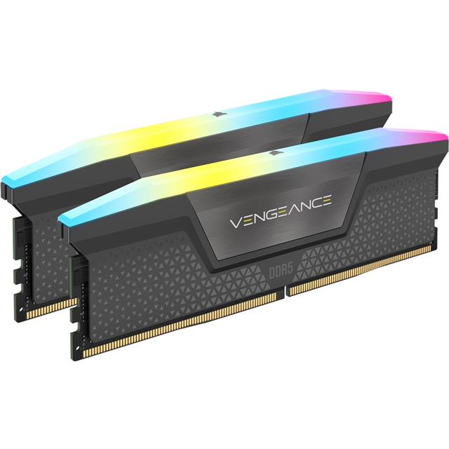 Corsair Vengeance RGB, DDR5, 32 Go (2 x 16 Go), 5200 MHz