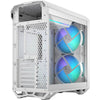 Fractal Design Boîtier d’ordinateur Torrent Compact RGB TG Light Tint Blanc