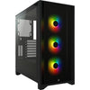 Corsair Boîtier d’ordinateur iCUE 4000X RGB Noir