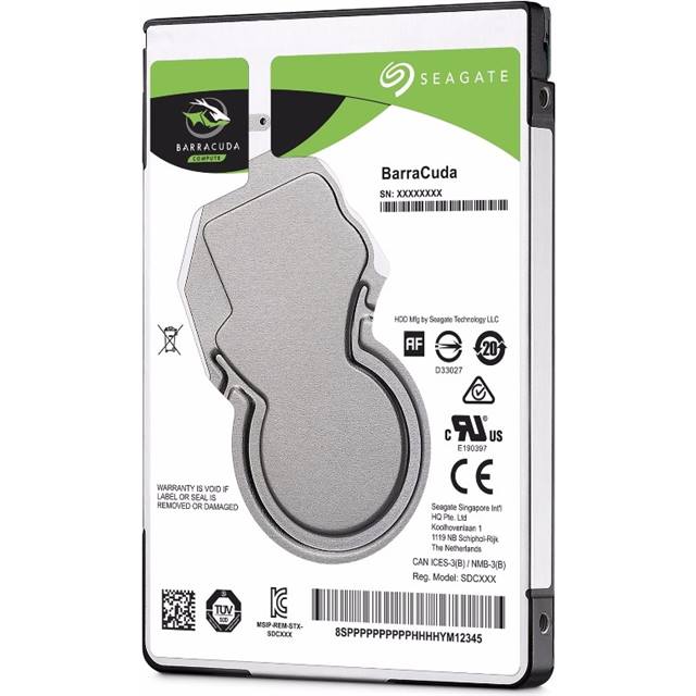 Seagate BarraCuda Mobile - 5TB - 2.5", SATA, 5.4k, 128MB