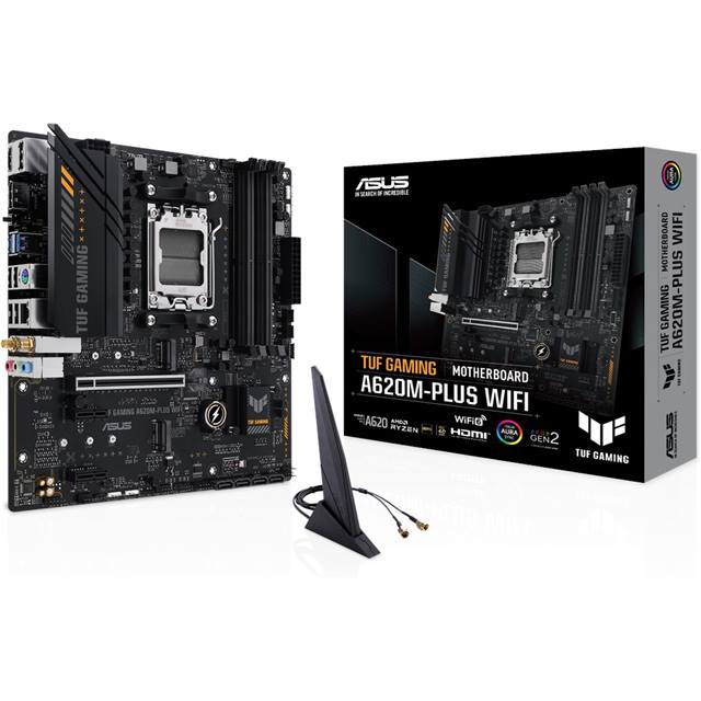 ASUS Carte mère TUF GAMING A620M-PLUS WIFI