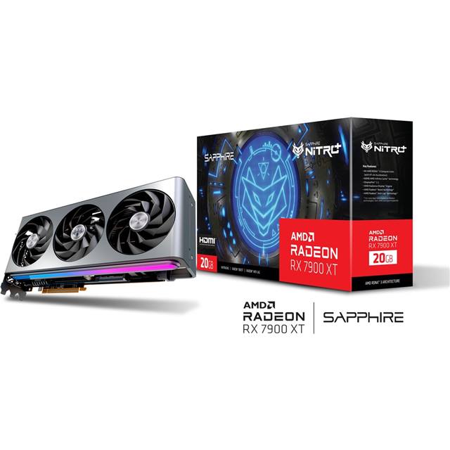 Sapphire Nitro+ AMD Radeon RX 7900 XT Vapor-X 20 Go