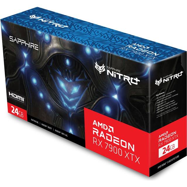 Sapphire Nitro+ AMD Radeon RX 7900 XTX Vapor-X 24 Go