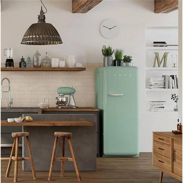 SMEG Réfrigérateur FAB28LPG5 Vert pastel