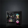 Corsair Boîtier d’ordinateur iCUE Midi Tower 5000X RGB TG Noir