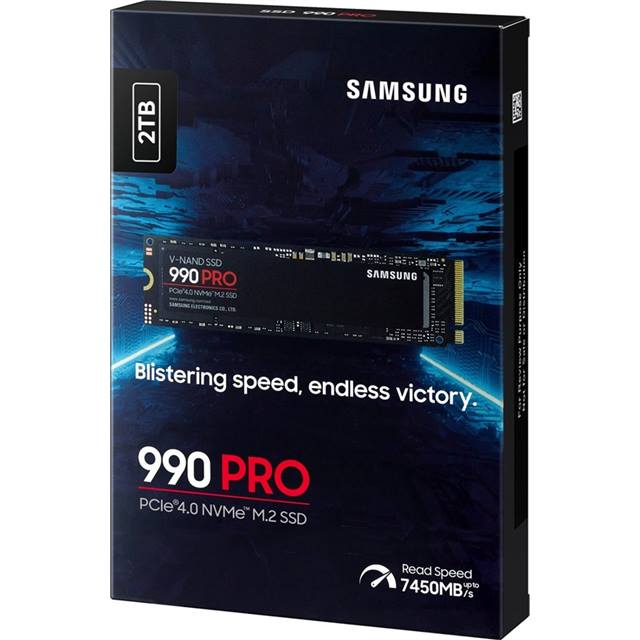 Samsung SSD 990 PRO M.2 2280 NVMe 2000 GB