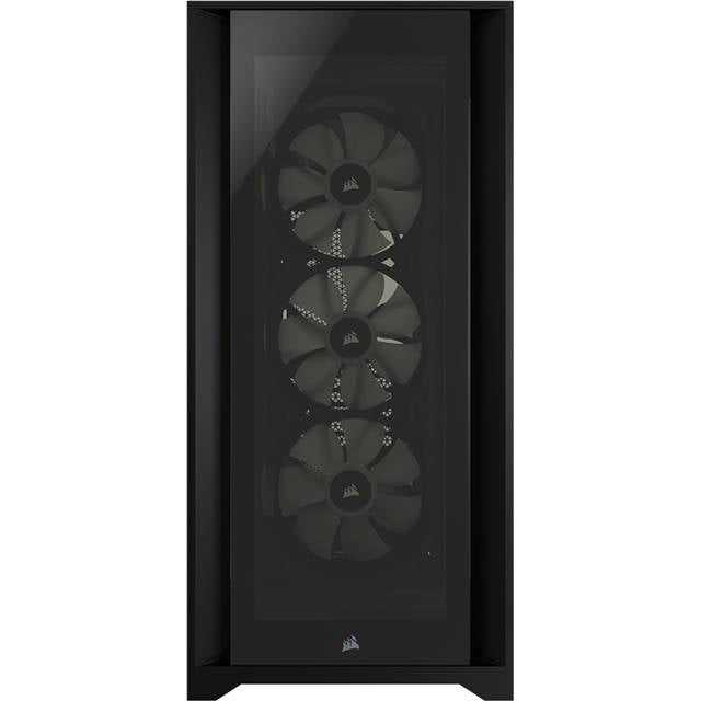 Corsair Boîtier d’ordinateur iCUE Midi Tower 5000X RGB TG Noir