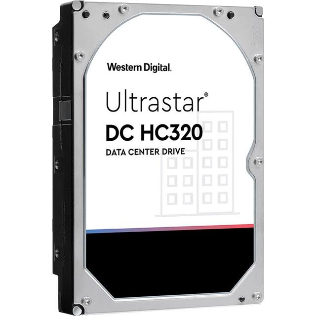 WD Ultrastar DC HC320 - 8 To - 3,5", SAS, 7,2k, 256 Mo, 512e, SE