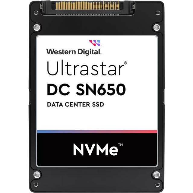 WD Ultrastar DC SN650 NVMe ISE U.3 - 7,68 To