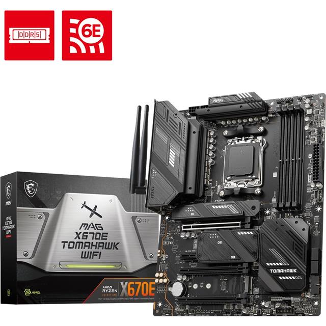 MSI Carte mère MAG X670E Tomahawk WIFI