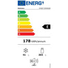 Electrolux Réfrigérateur congélateur ST281F, Droite/Changeable