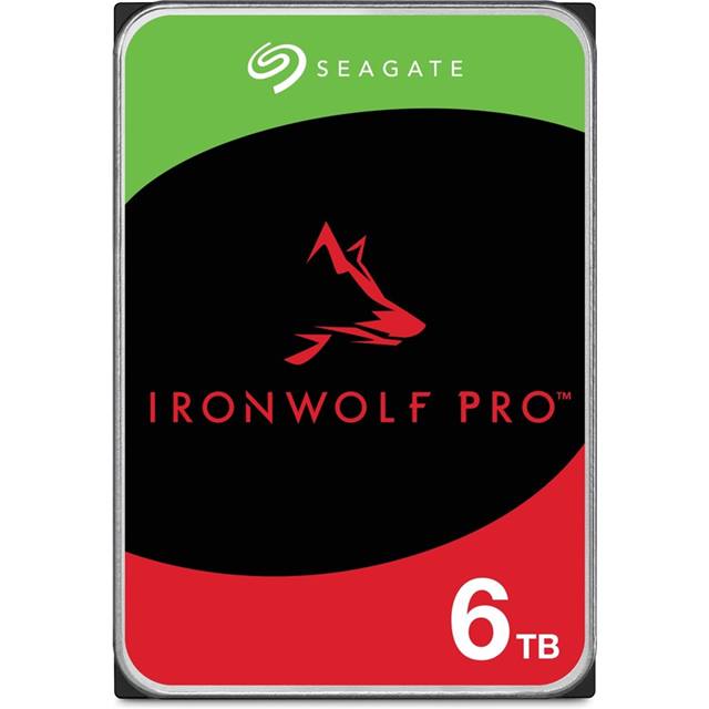 Seagate IronWolf Pro - 6 To - 3,5", SATA, 7,2 k, 256 Mo