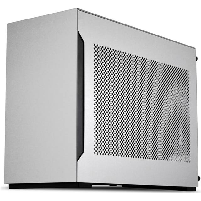 Lian Li A4-H2O A4 Mini-ITX Gehäuse inkl. PCIE4.0 Riserkabel - silber