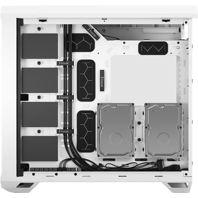 Fractal Design Boîtier d’ordinateur Torrent TG Clear Blanc