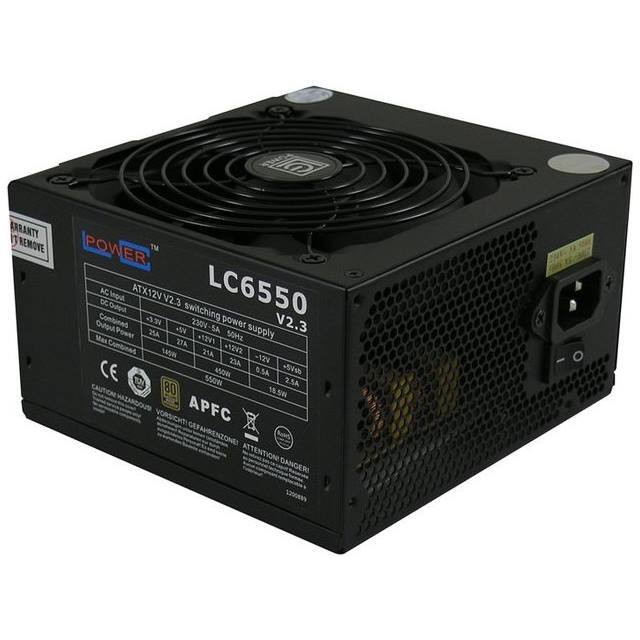 LC-Power Bloc d’alimentation LC6550 V2.3 Super Silent 550 W