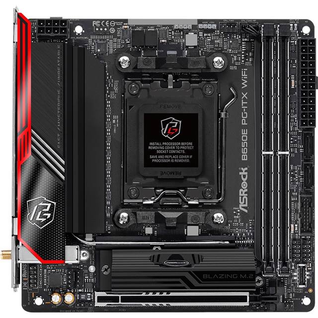 ASRock Carte mère B650E PG-ITX WiFi