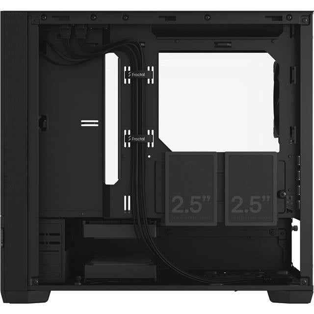 Fractal Design Boîtier d’ordinateur Pop Mini Silent TG Noir