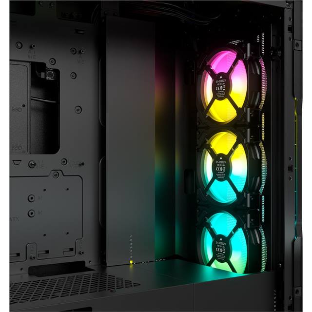 Corsair Boîtier d’ordinateur iCUE 5000T RGB Noir