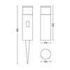 Philips Hue White & Color Ambiance Calla Grosse Sockelleuchte, Erweiterung