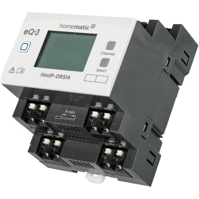 HomeMatic IP Funk-Schaltaktor für Hutschienenmontage 4-fach