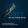 Crucial UDIMM, DDR5, 32GB, 4800mhz