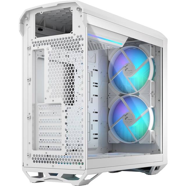 Fractal Design Torrent RGB TG Clear Tint - weiss