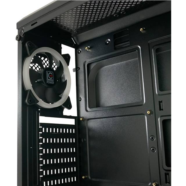 LC-Power Boîtier d’ordinateur Gaming 703B – Quad-Luxx