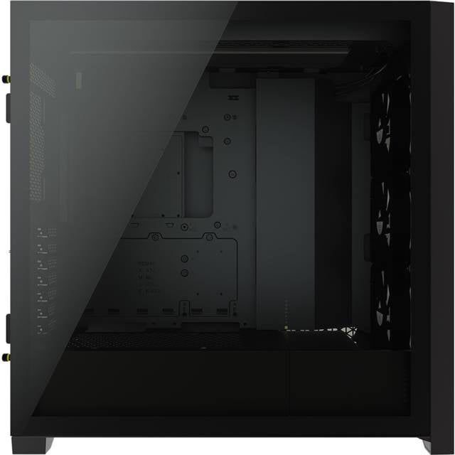 Corsair Boîtier d’ordinateur iCUE Midi Tower 5000X RGB TG Noir