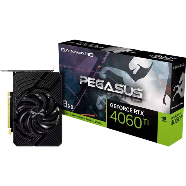 Gainward Carte graphique GeForce RTX 4060 Ti Pegasus 8 GB