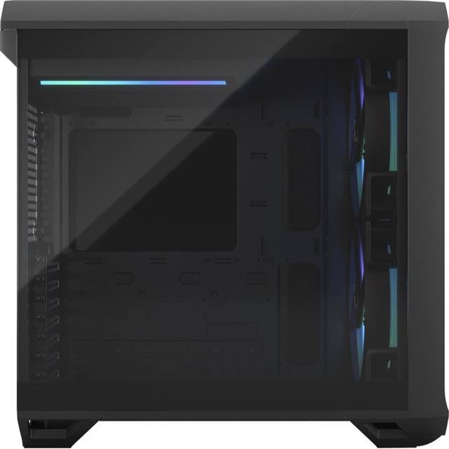 Fractal Design Boîtier d’ordinateur Torrent Compact RGB TG Light Tint Noir