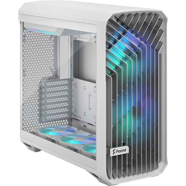 Fractal Design Torrent RGB TG Clear Tint - weiss