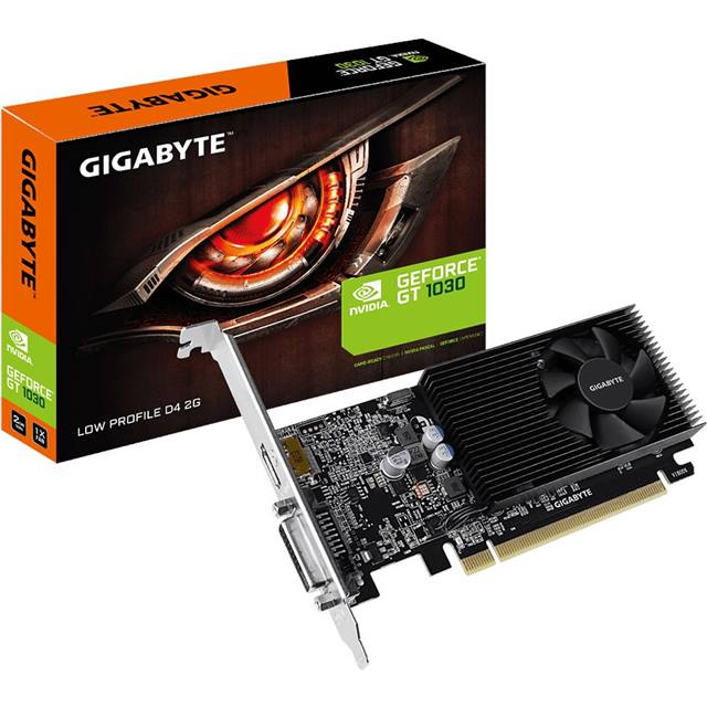 Gigabyte GT 1030 Low Profile D4 - 2 Go