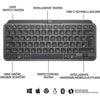 Logitech Clavier MX Keys Mini Graphite CH-Layout