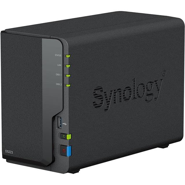Synology DiskStation DS223 - 8TB (2x4TB WD Red Plus)