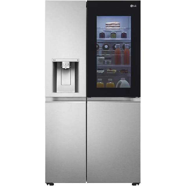 LG Foodcenter GSXV90BSDE Brushed Steel